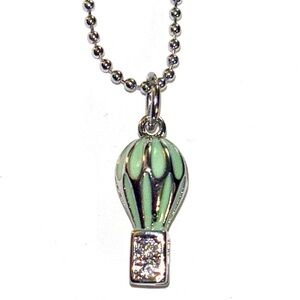 Melania Clara Whimsical Hot Air Balloon Necklace